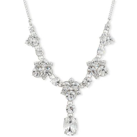 givenchy topaz and crystal necklace|Givenchy crystal stone collar necklace.